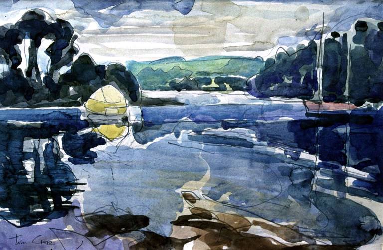 Winter on Helford River 2002 - Tom Cross