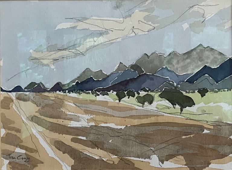 Foothills of Al Hajar at Gharb 1996 - Tom Cross