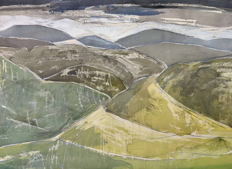 Cader Idris from Llanfihangel-y-Pennant 1994 - Tom Cross