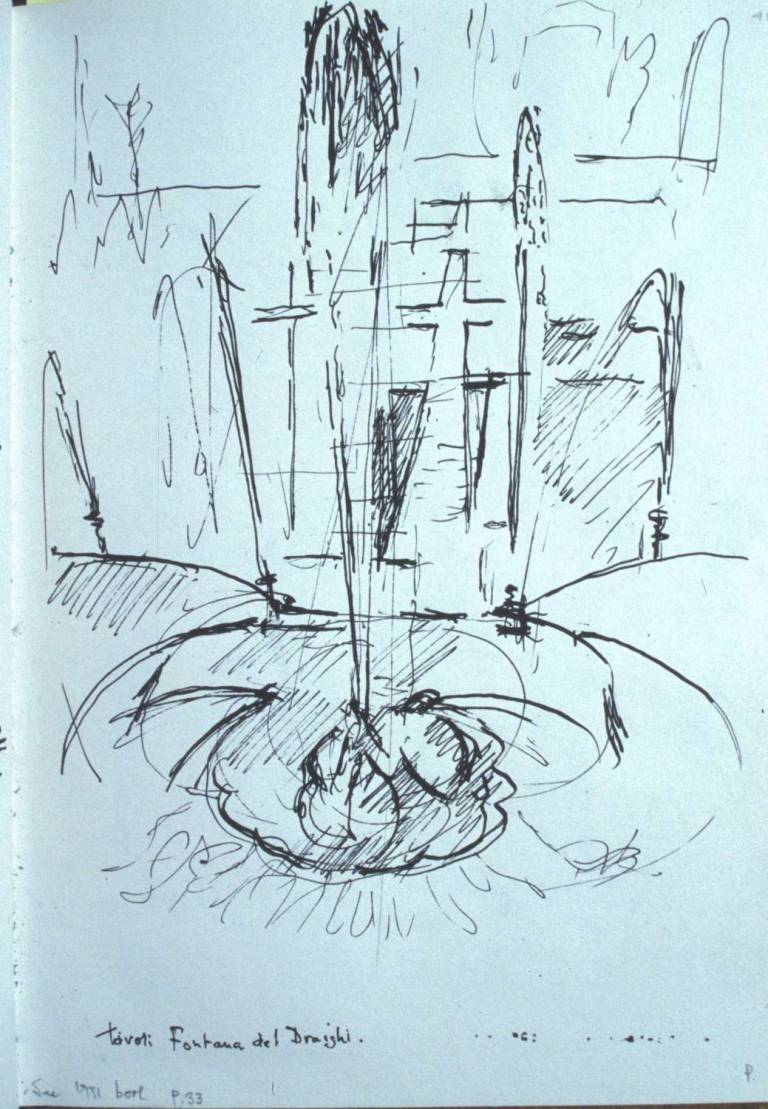 Fontana del Braighi, Tivoli 1990 - Tom Cross