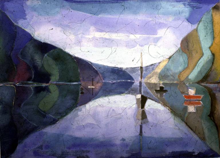 Helford River Moorings 1987 - Tom Cross