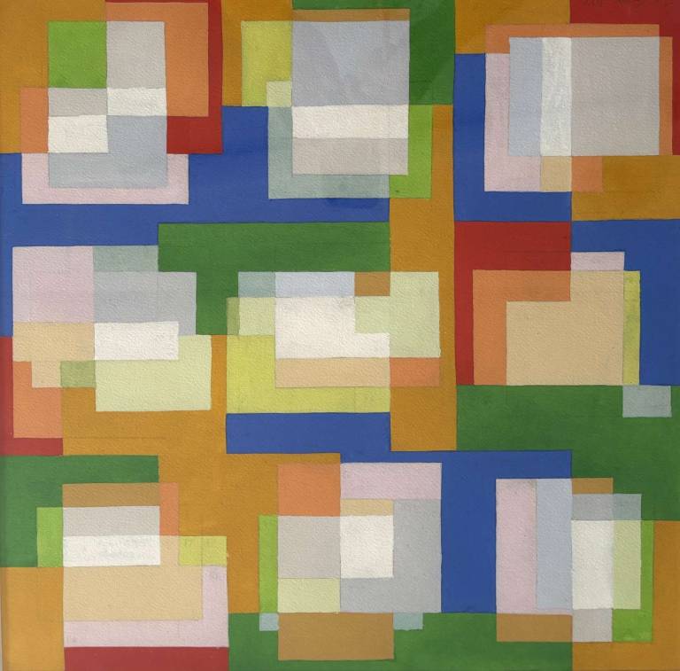 Sketch for Three Times Three 1978 - Tom Cross