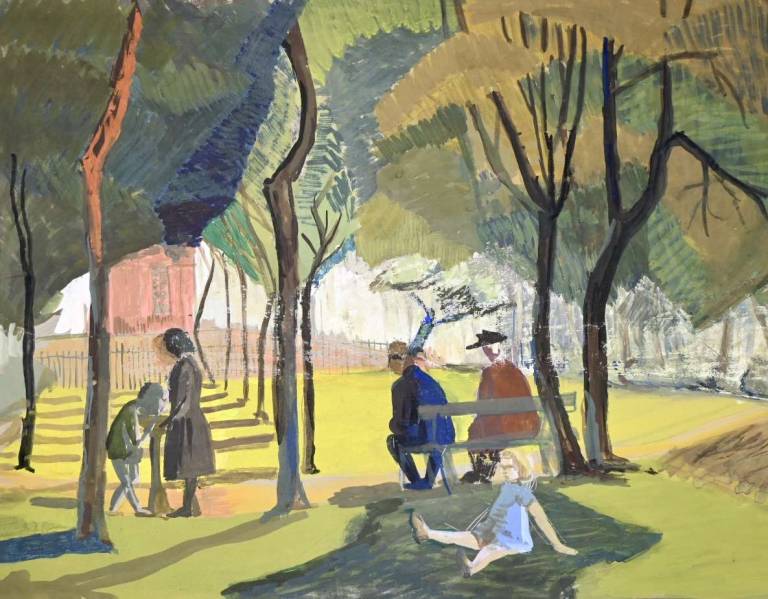Untitled (Park Scene) 1953 - Tom Cross