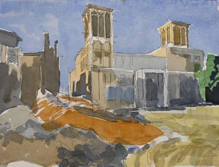 Wind Tower House and the Bastakia Quarter  1996 - Tom Cross