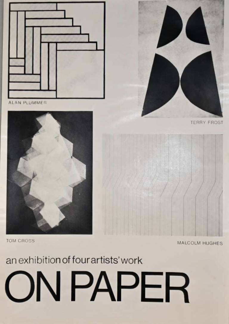 An Exhibition of four artists work on Paper - Tom Cross