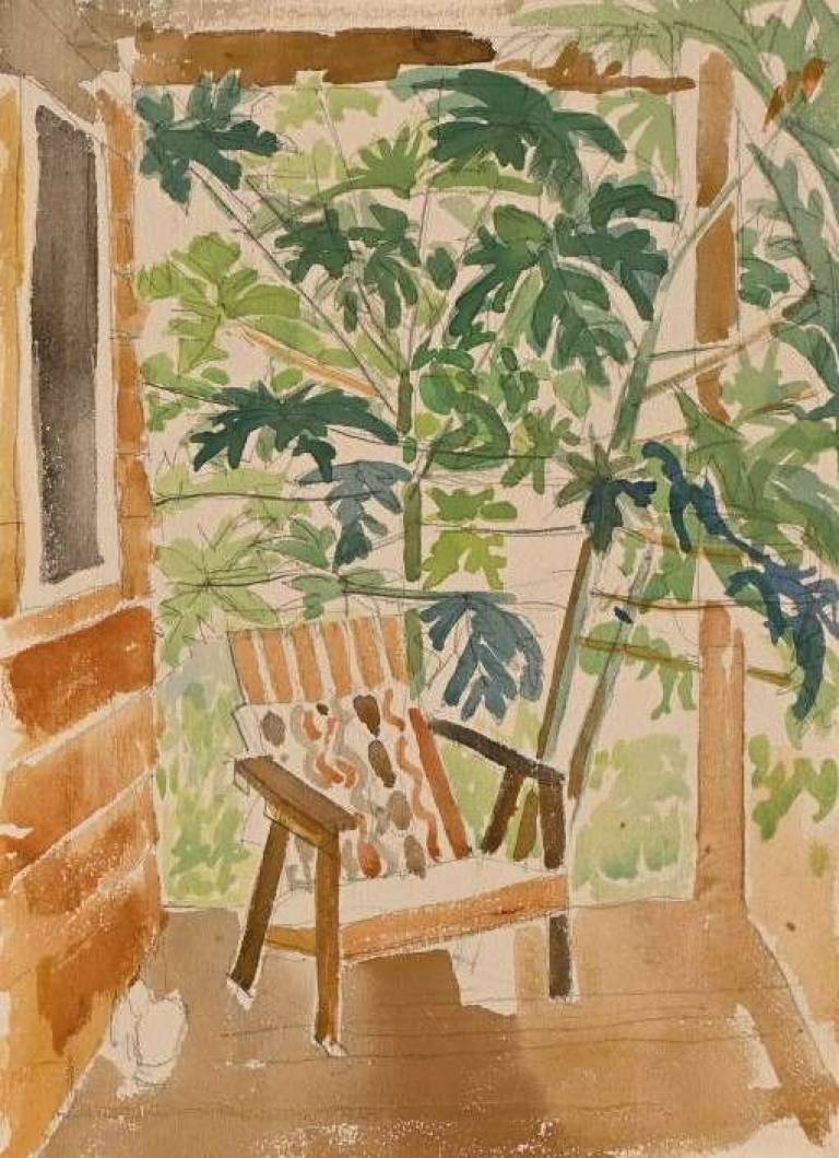 The Balcony, Belize 1984 - Tom Cross