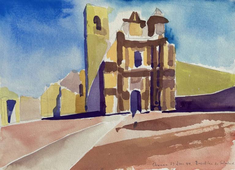 Oaxaca, Basilica de Soladad, Mexico 1984 - Tom Cross