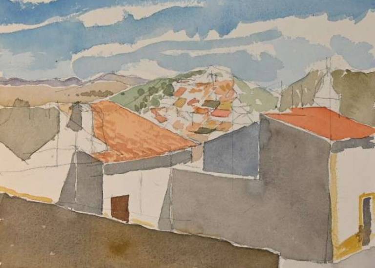 Untitled [Village Rooftops 2000] - Tom Cross