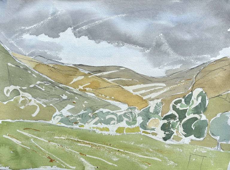 Llanfihhangel-y-Pennant, from the South 1997 - Tom Cross