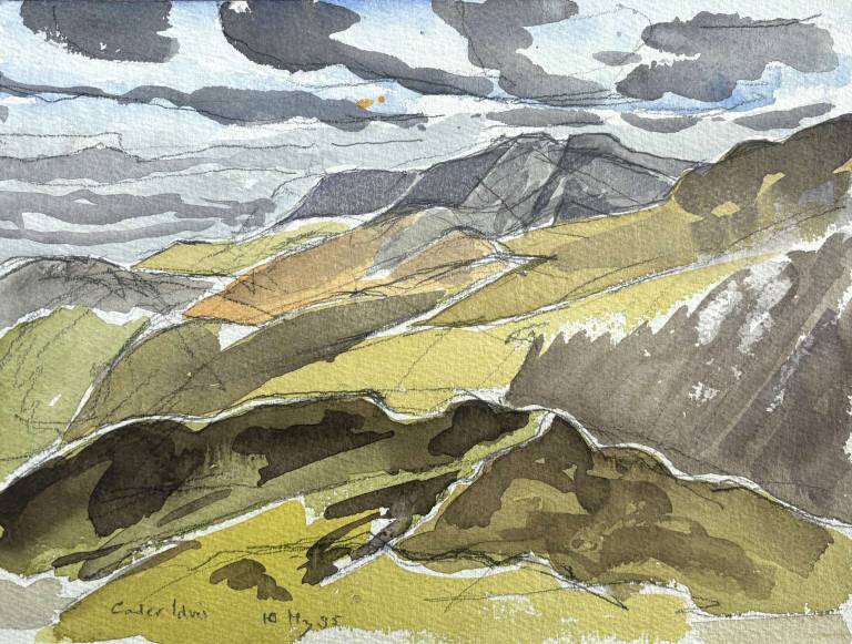 Cader Idris from Bryn Brills 1995 - Tom Cross