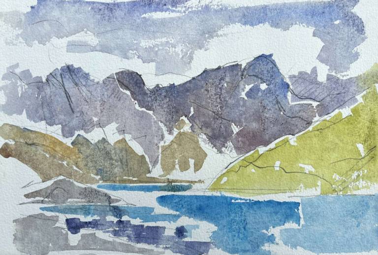 Llyn Glaslyn and Snowden 1999 - Tom Cross