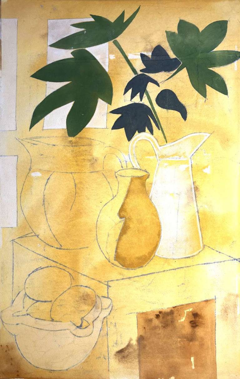 Still Life with Plant 1985 - Tom Cross