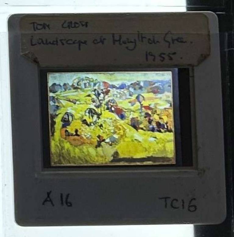 Landscape at Haughton Green 1955 - Tom Cross