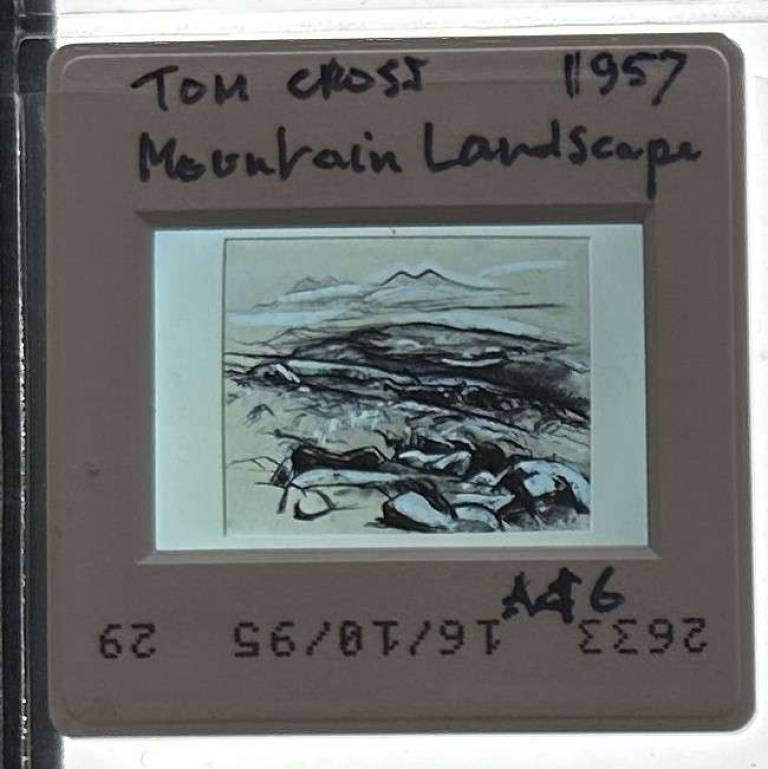 Mountain Landscape 1957 - Tom Cross