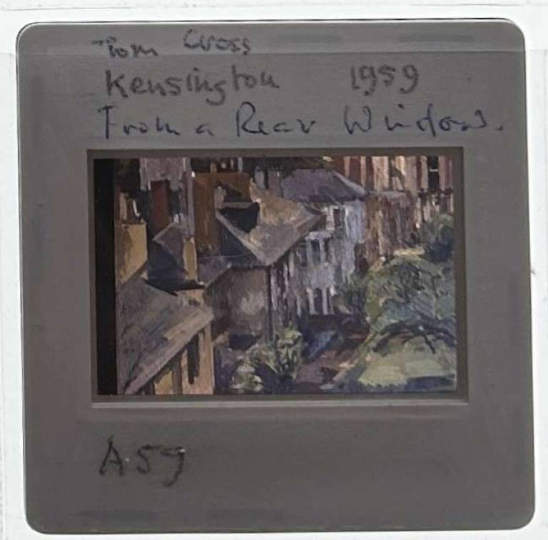 Kensington from a rear window 2 1959 - Tom Cross