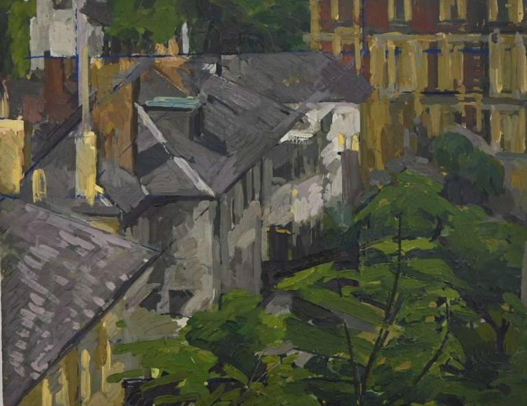 Kensington from a rear window 1 - Tom Cross