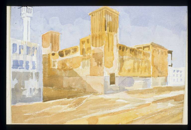 Wind Towers and the Bastakia 4 1996 - Tom Cross