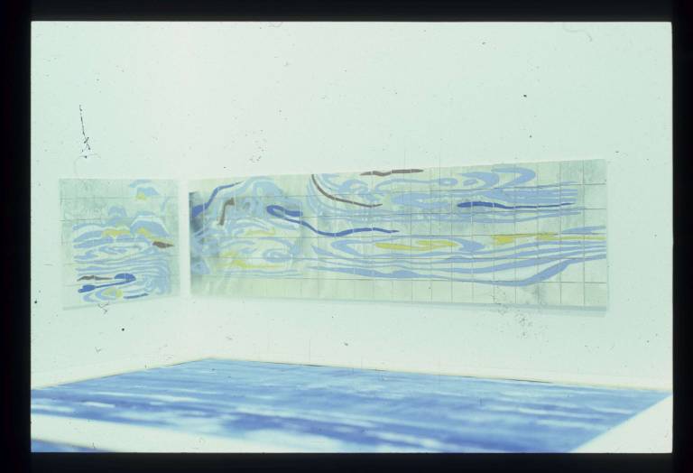 Preliminary design for a mural, St Anthony Head 1978 - Tom Cross
