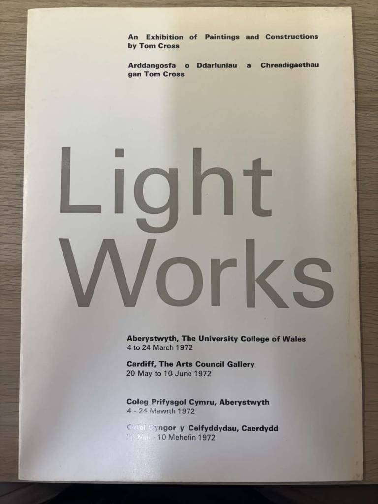 Large Light Piece 1971 - Tom Cross