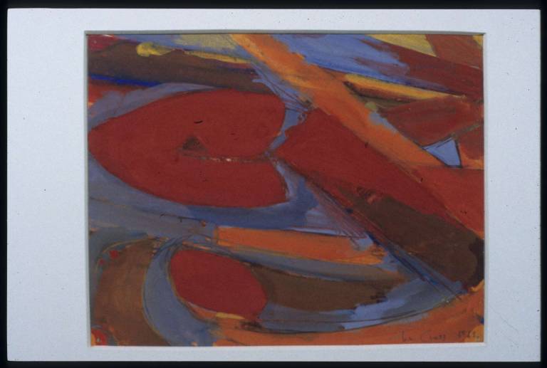 Red landscape 2 1963 - Tom Cross