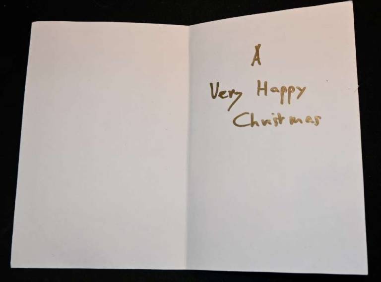 Christmas Card - Tom Cross