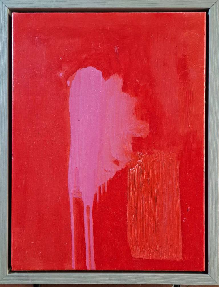 PINK ON RED - Beatrice Lacey