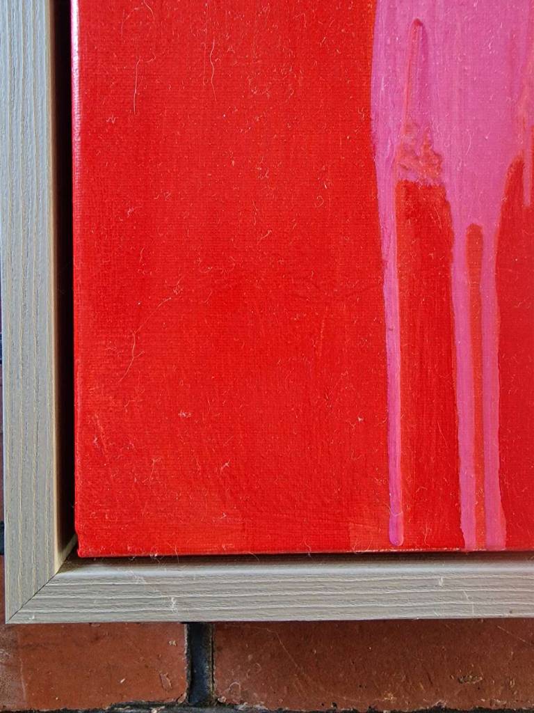 PINK ON RED - Beatrice Lacey