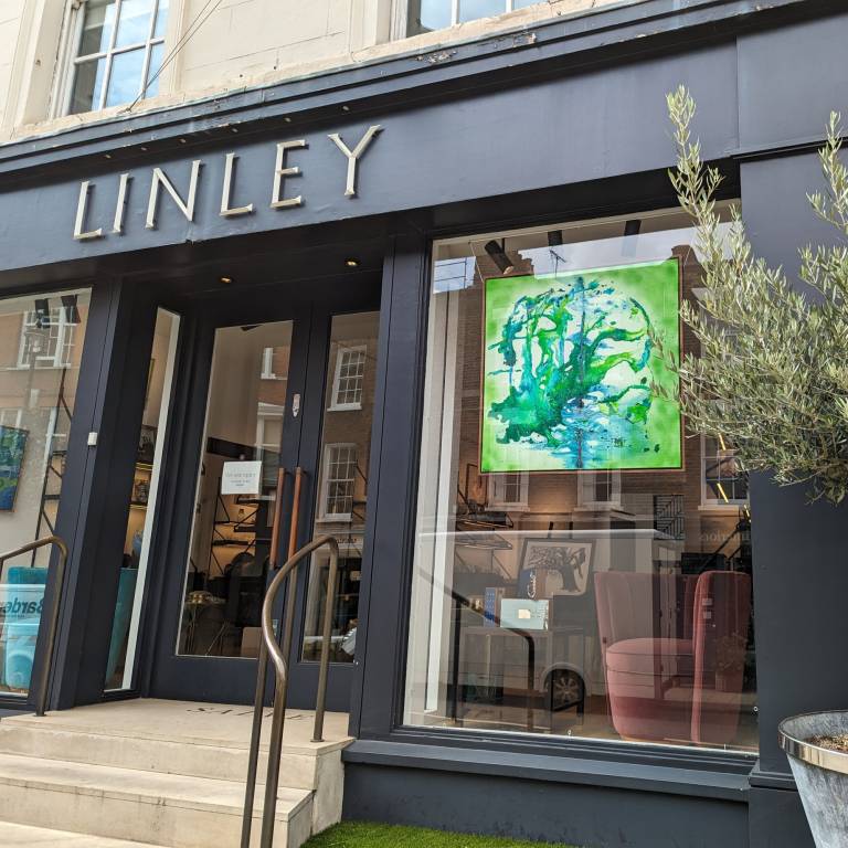 ARTWORK AT LINLEY, Belgravia, London. - 