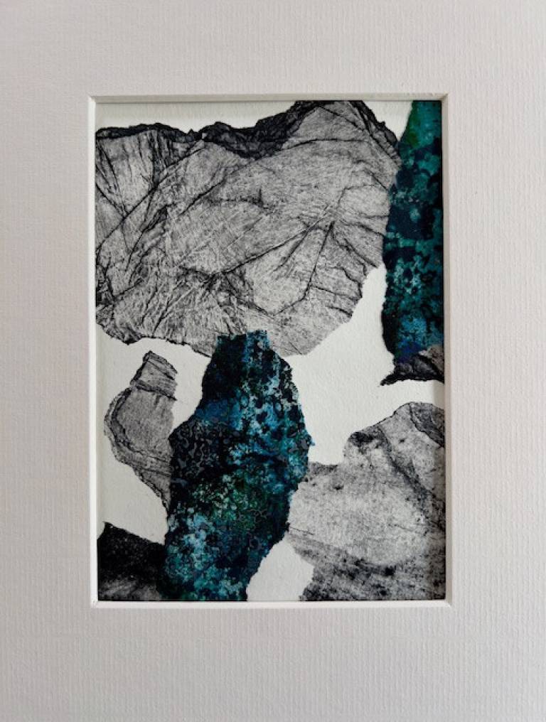 Paths through rocks #2 - Sharon Bruster