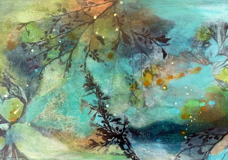 Green pool, daydreaming - Sharon Bruster