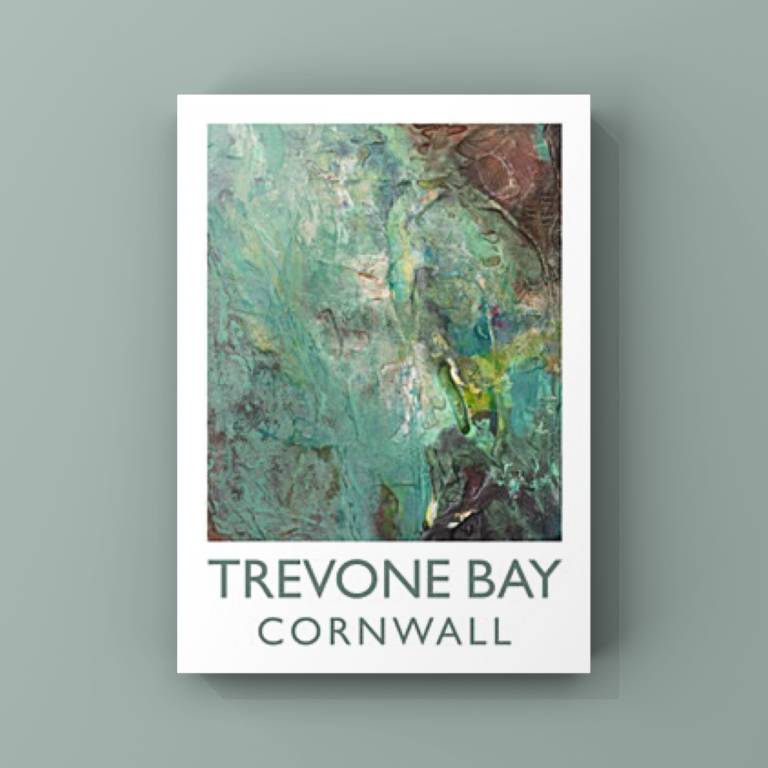 The Trevone Bay fine art poster A3 - Sharon Bruster
