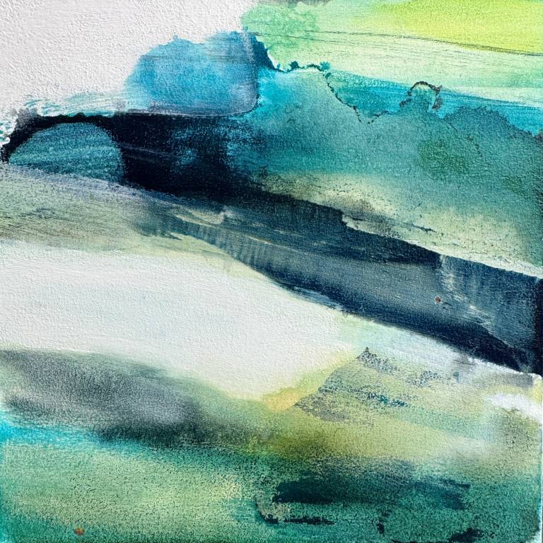 Chilly morning, by the water #2 - Sharon Bruster