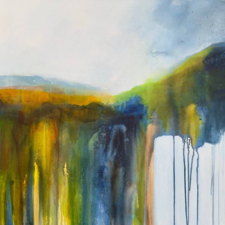 On the coastpath, drenched - Sharon Bruster