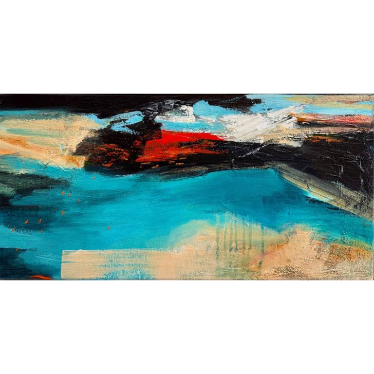 By the pool - Sharon Bruster