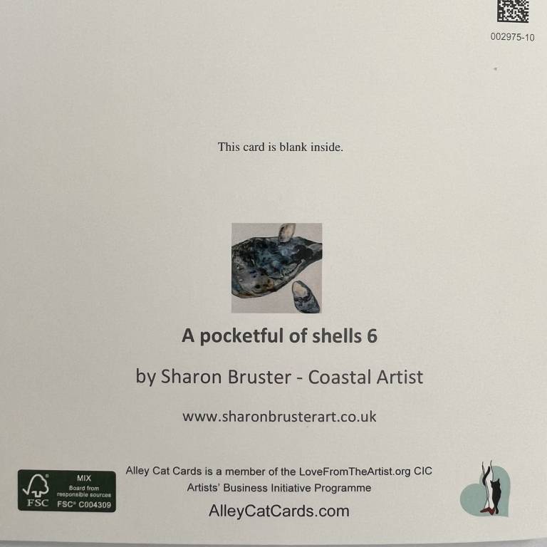 A pocketful of shells Card Set 2 - Sharon Bruster