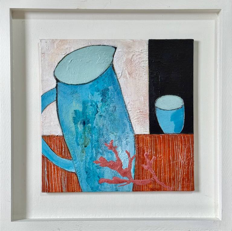 Little blue jug #1 - Sharon Bruster