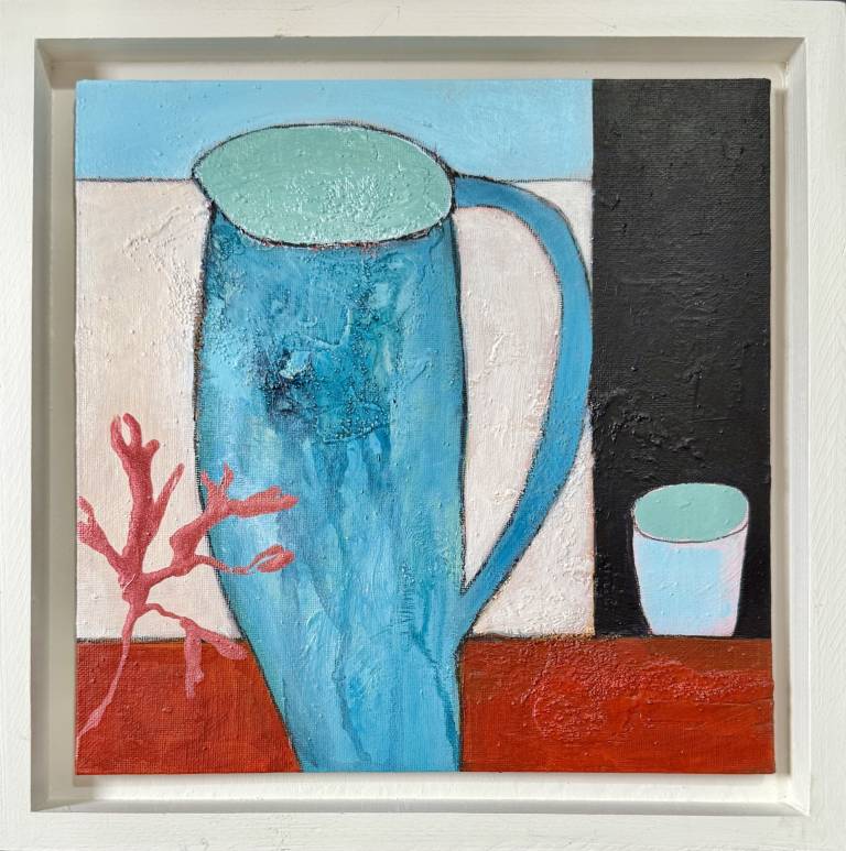 Little blue jug #3 - Sharon Bruster