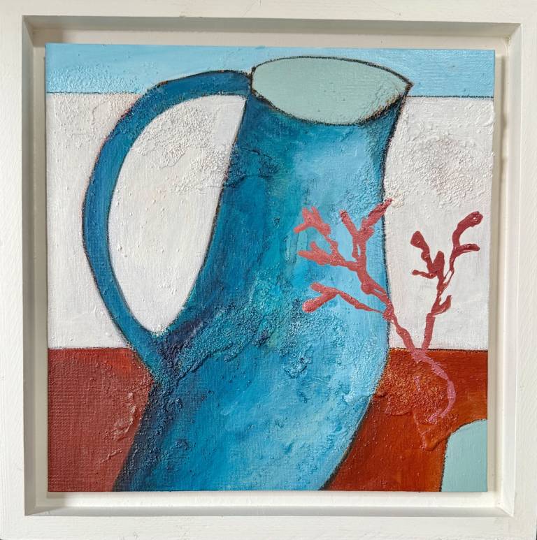 Little blue jug #4 - Sharon Bruster