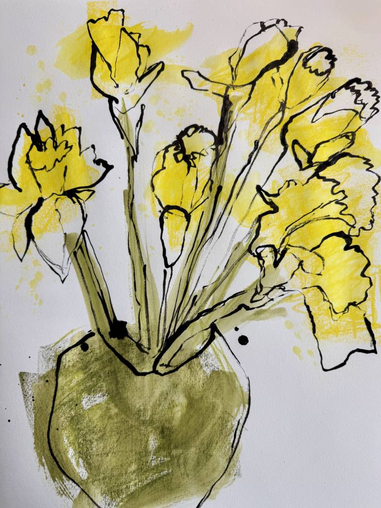 Weekly drawing group, Trevone - Sharon Bruster