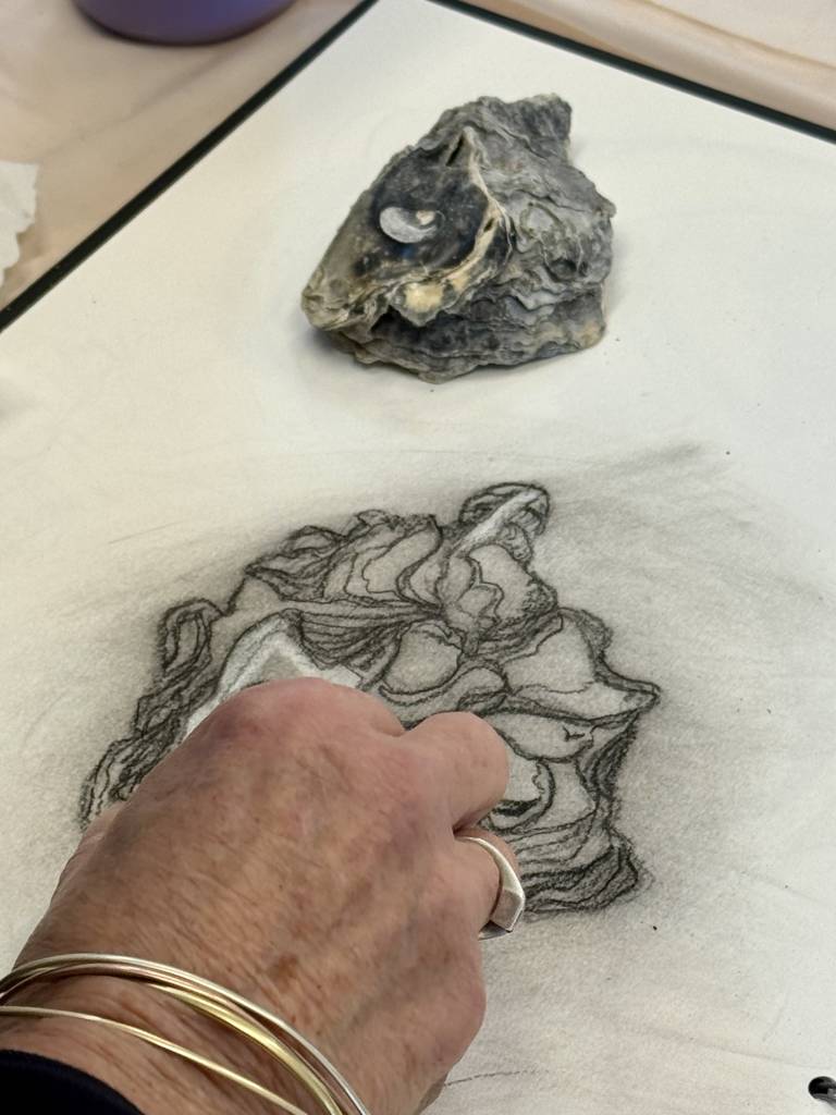 Weekly drawing group, Trevone - Sharon Bruster