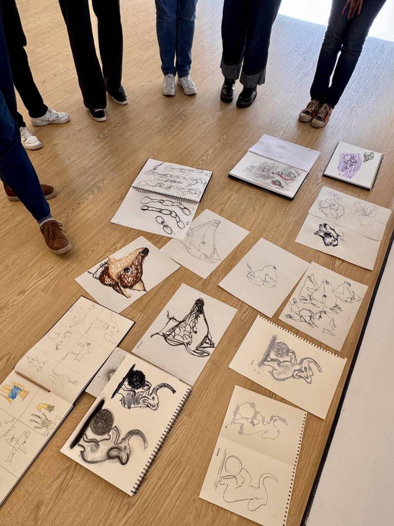 Weekly drawing group, Trevone - Sharon Bruster