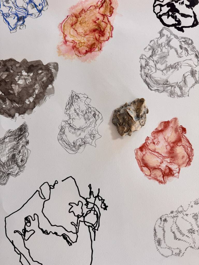 Weekly drawing group, Trevone - Sharon Bruster
