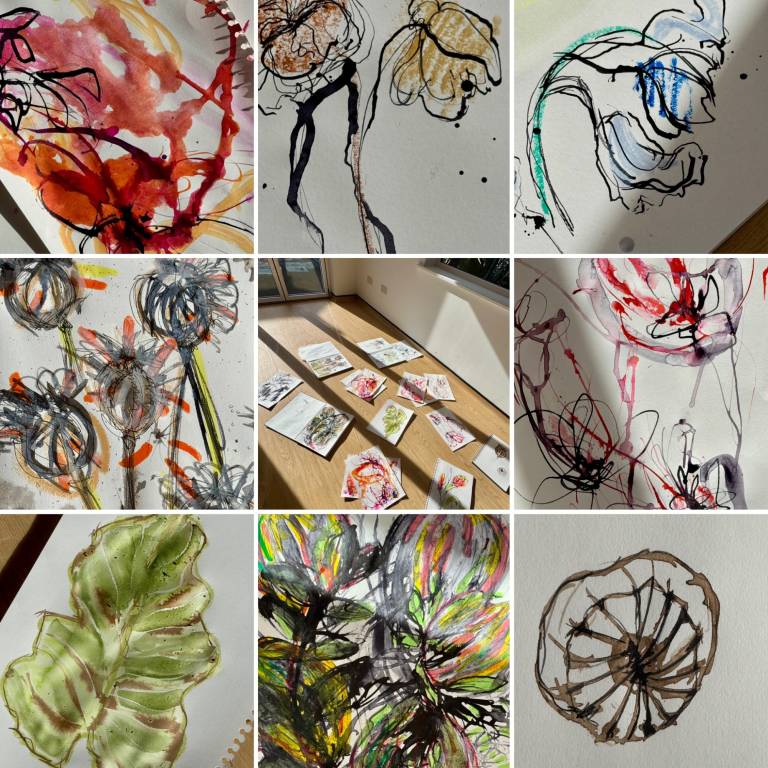 Weekly drawing group, Trevone - Sharon Bruster