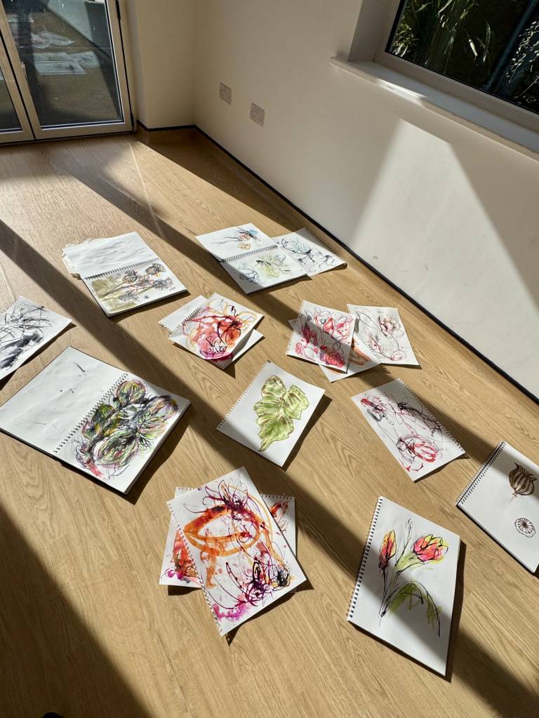 Weekly drawing group, Trevone - Sharon Bruster
