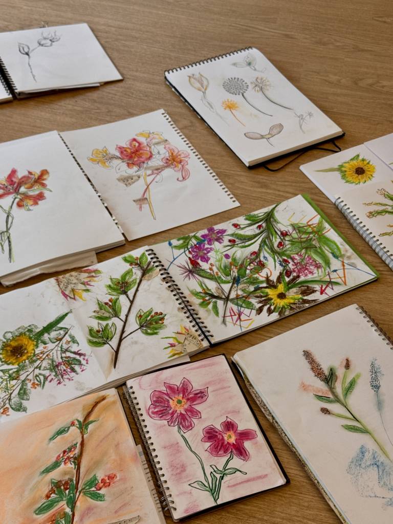 Weekly drawing group, Trevone - S Bruster