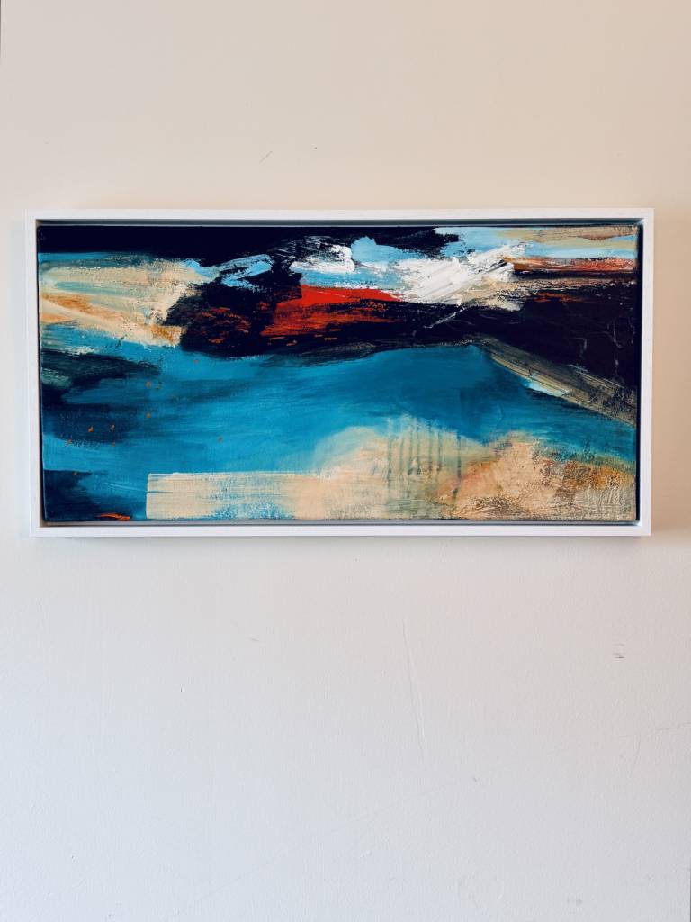 By the pool - Sharon Bruster