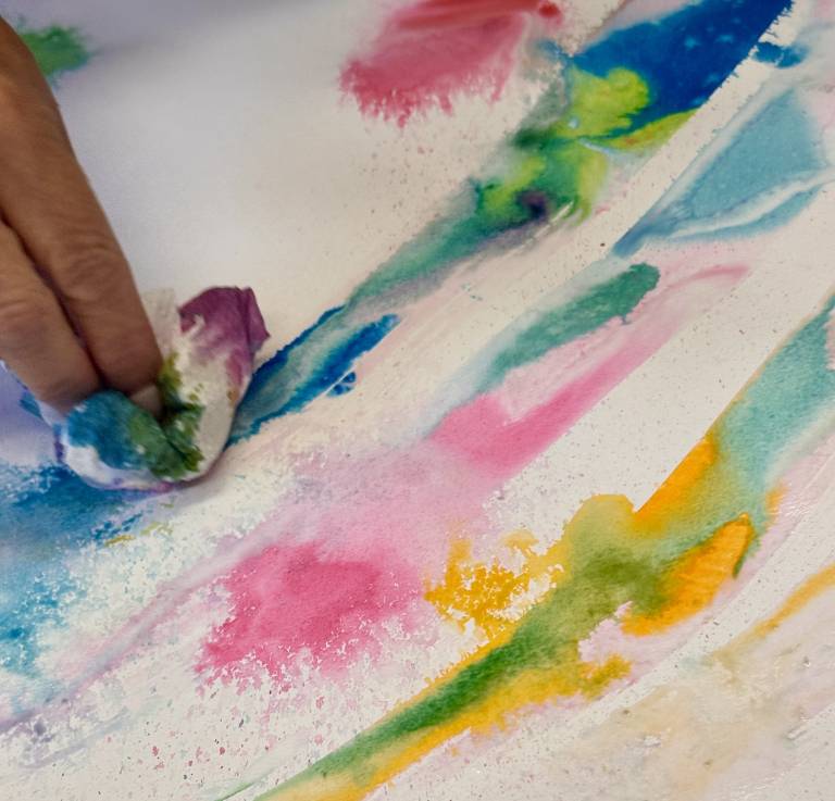 An introduction to expressive landscape painting using acrylic ink - S Bruster