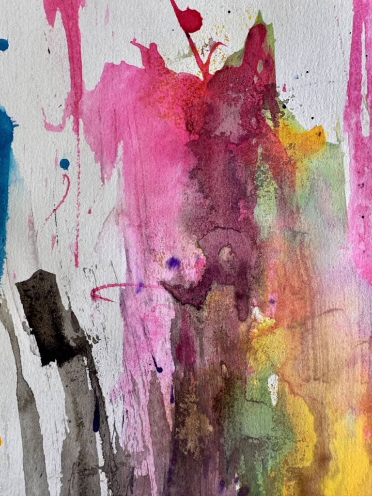 An introduction to expressive landscape painting using acrylic ink - S Bruster