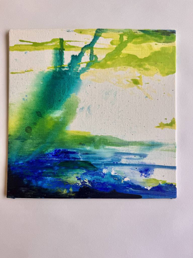 An introduction to expressive landscape painting using acrylic ink - S Bruster