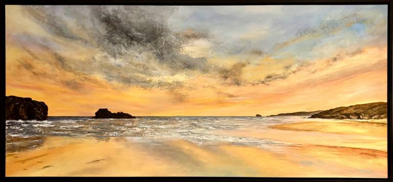 Days Like These - Perranporth Sunset - Janie Cameron